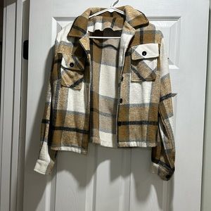 plaid shacket